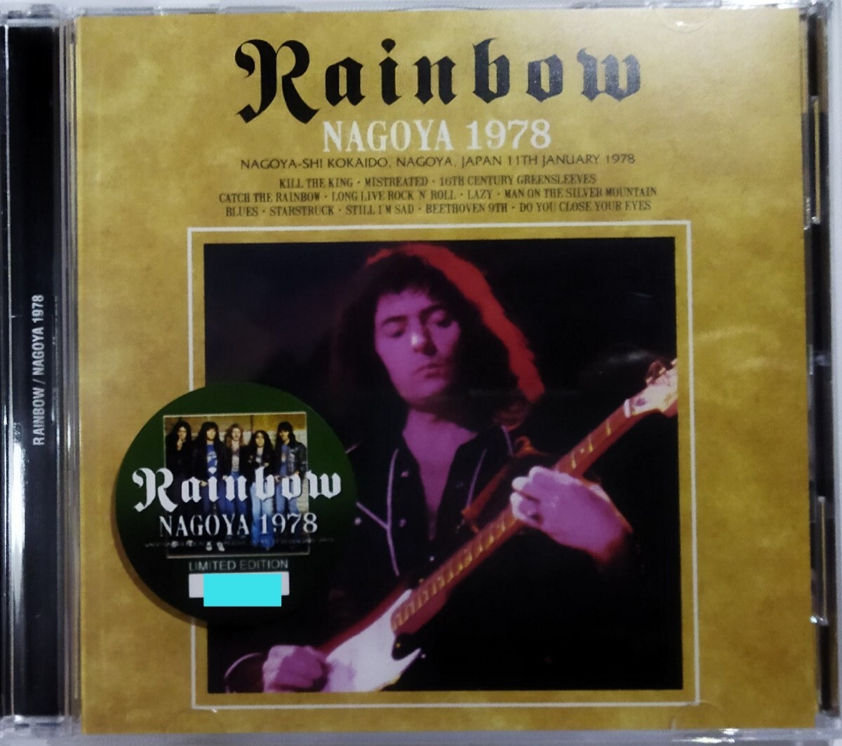 [ postage Zero ]Rainbow \'78 Nagoya Live Nagoya Japan Rainbow Ritchie Blackmore Deep Purple