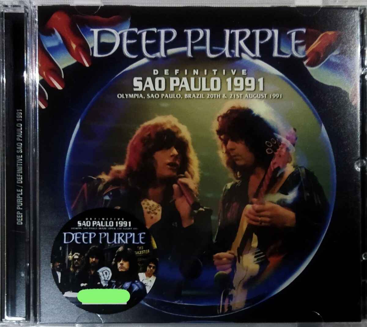 【送料ゼロ】Deep Purple '91 Soundboard Live Sao Paulo Brazil Ritchie Blackmore ディープ・パープルの画像1