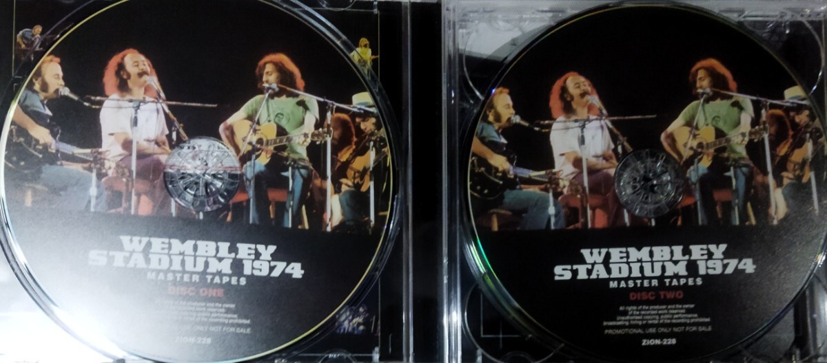 【送料ゼロ】CSN & Y '74 3Disc Live Wembley Stadium London Crosby Stills Nash & Young Joni Mitchell David Hollies Steven Neil の画像2