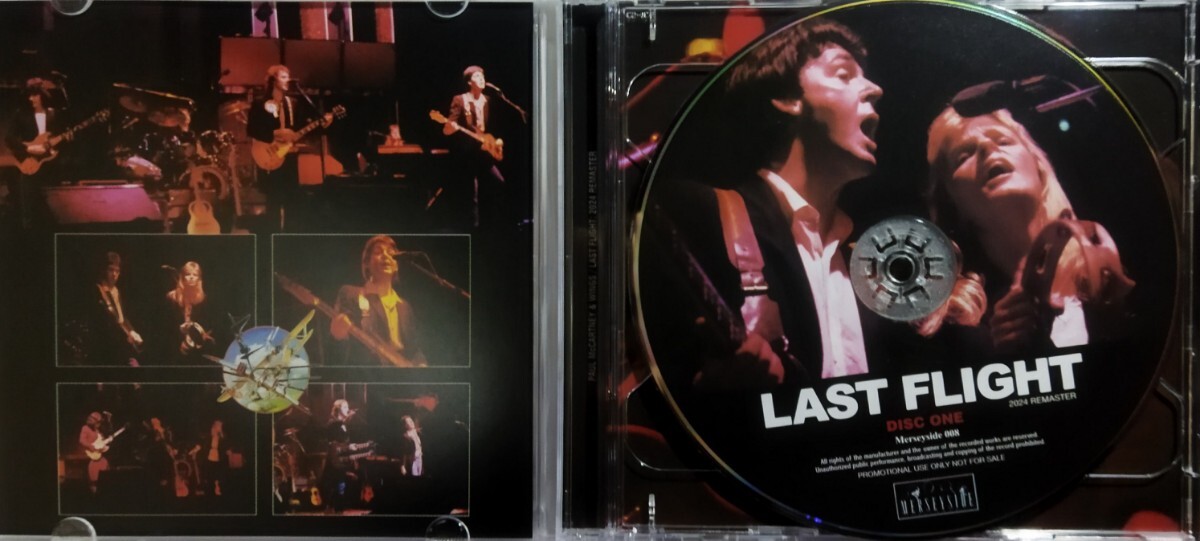 【送料ゼロ】Paul McCartney & Wings '79 Live 最新リマスター Live Last Flight Glasgow Scotland ポール・マッカートニー ウィングス_画像2