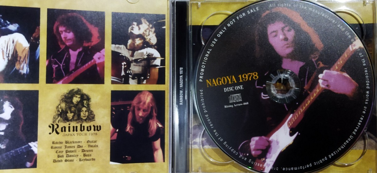 [ postage Zero ]Rainbow \'78 Nagoya Live Nagoya Japan Rainbow Ritchie Blackmore Deep Purple