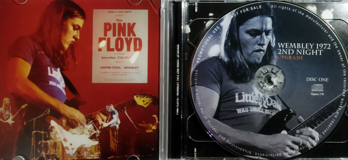 【送料ゼロ】Pink Floyd '72 Live Wembley London UK ピンク・フロイド_画像2