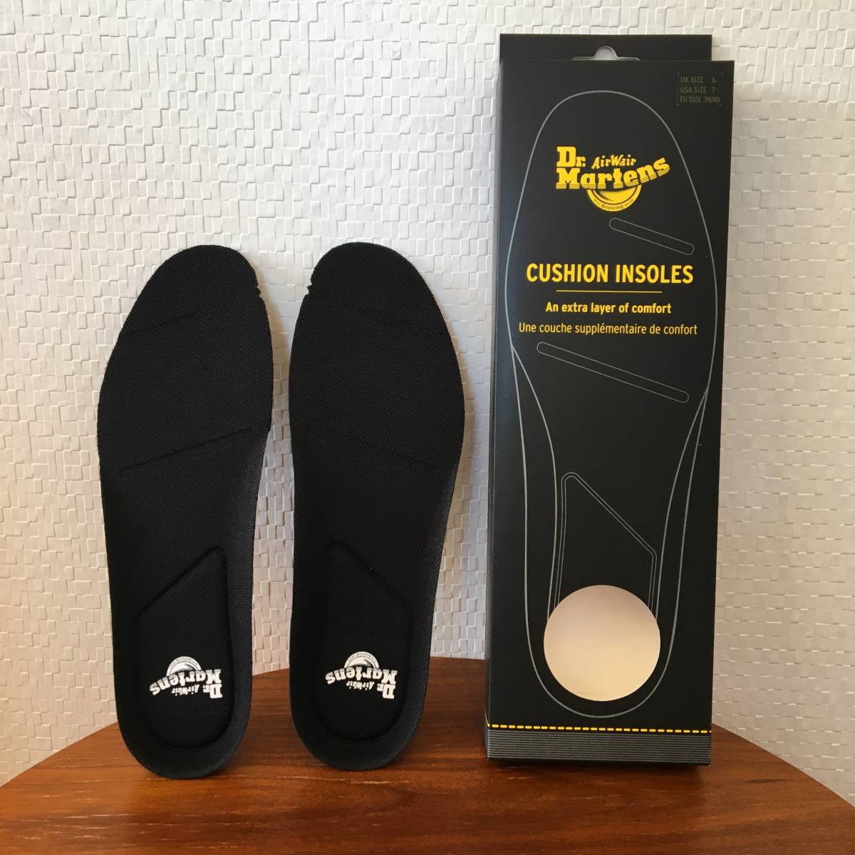 ● 送料￥230 ● 23cm（UK4）Dr.Martens ドクターマーチン クッションインソール CUSHION INSOLE 中敷き サイズ調整 AD064001 正規品 新品_画像2