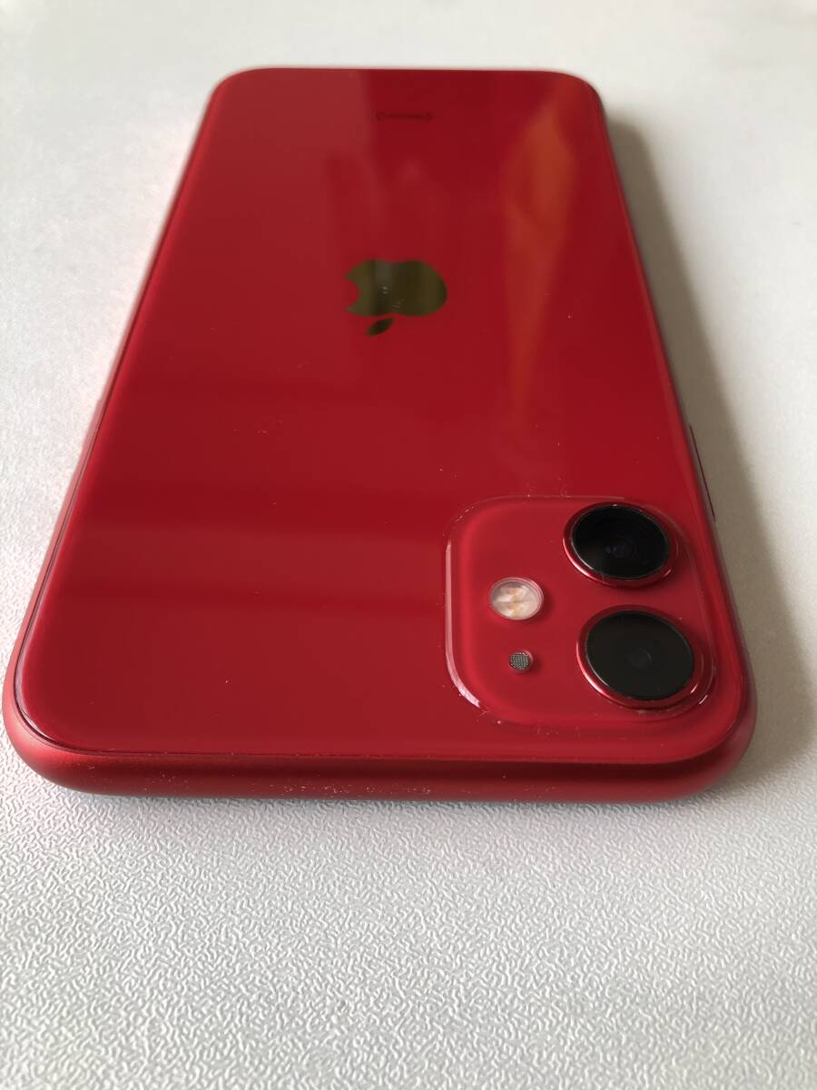 iPhone11 128Gb（PRODUCT）RED Simフリー【FACE ID NG品】の画像9