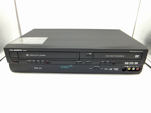 ●美品●オーバーホール済●ビデオ⇔DVDかんたんダビング●DXアンテナ●DXR150V●地デジ搭載ビデオ一体型DVDレコーダー●付属品一式付き●