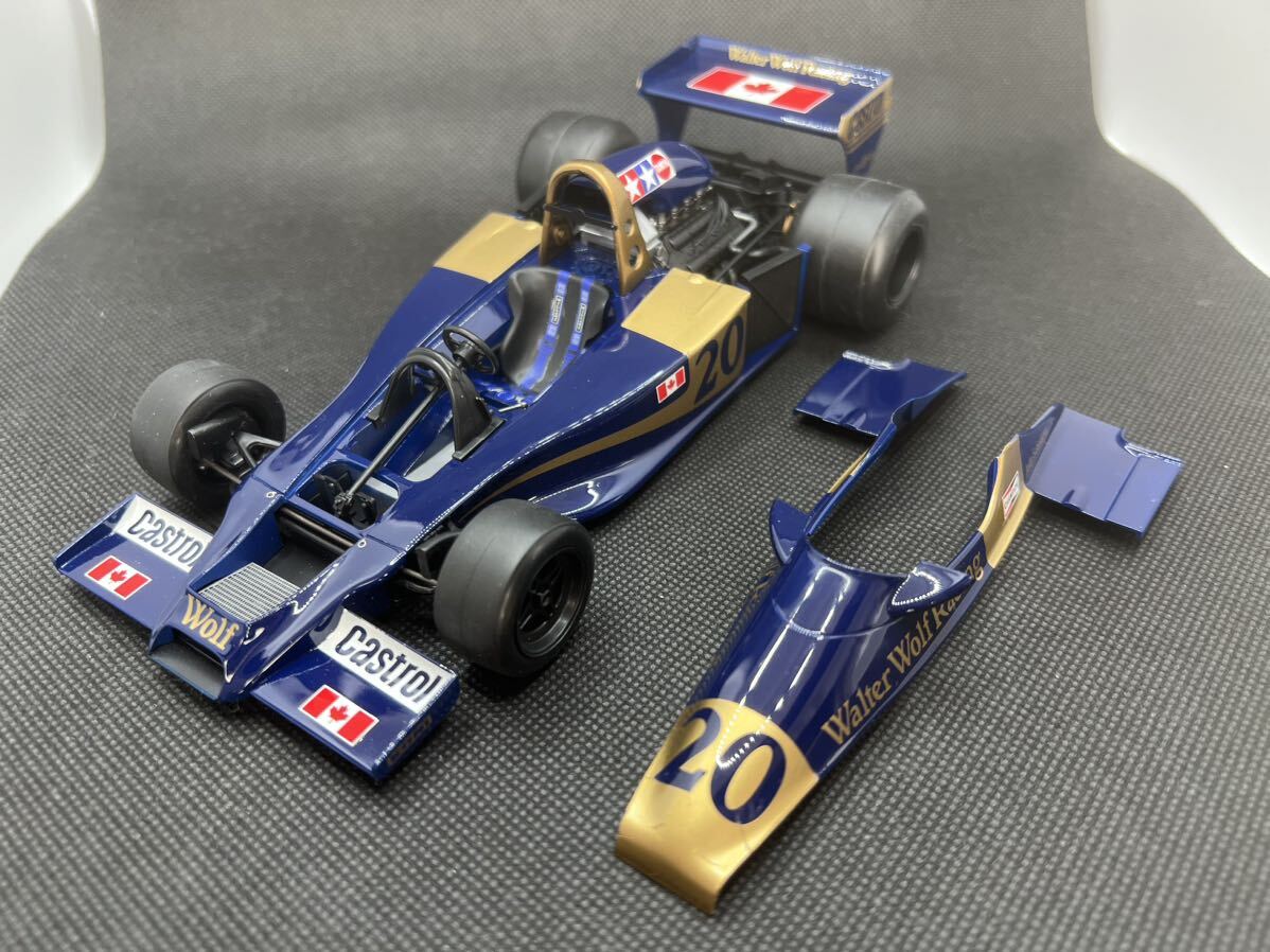  конечный продукт Tamiya 1/20 Wolf WR-1 Ford F1