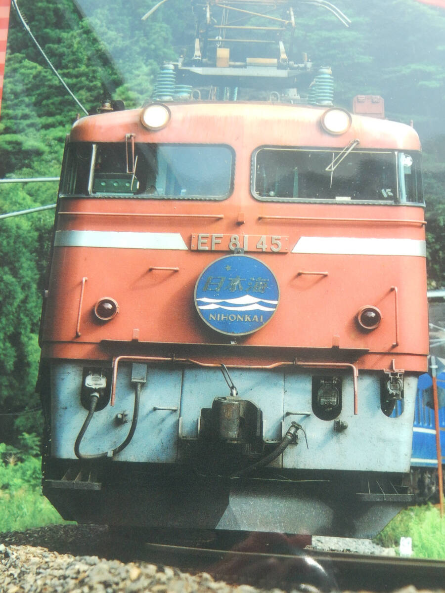 【引退記念】鉄道 ラストラン シリーズ《 寝台特急 日本海 EF81 牽引 車両 クリアファイル B》☆★☆★☆★☆★ グッズ 電車 列車 JR 写真の画像3