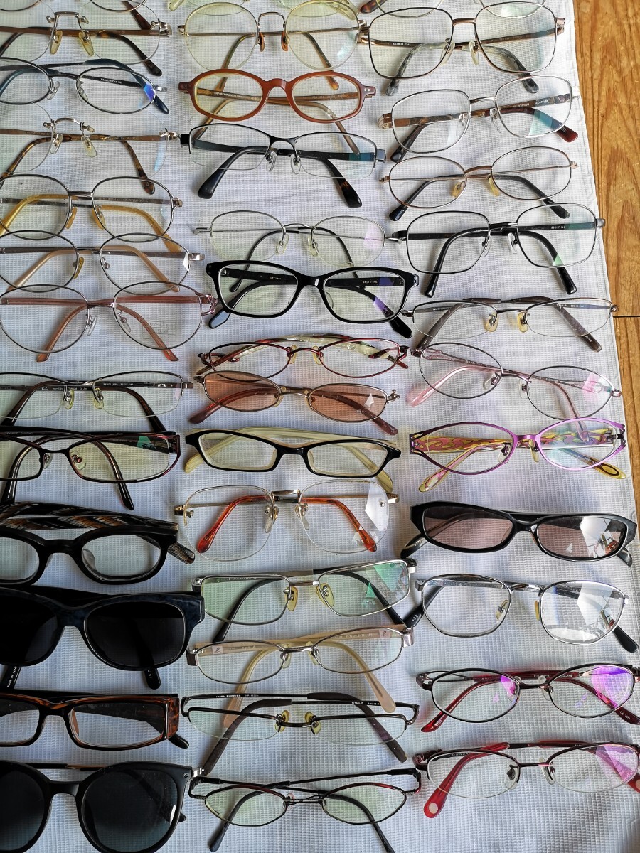 眼鏡 メガネ サングラス 老眼鏡 フレーム100点以上ジャンクの画像7