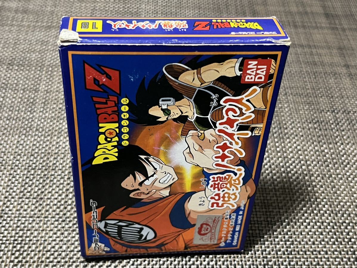 ☆美品☆ ドラゴンボールZ 強襲サイヤ人 ファミコンソフト FC バンダイ 箱説付の画像4