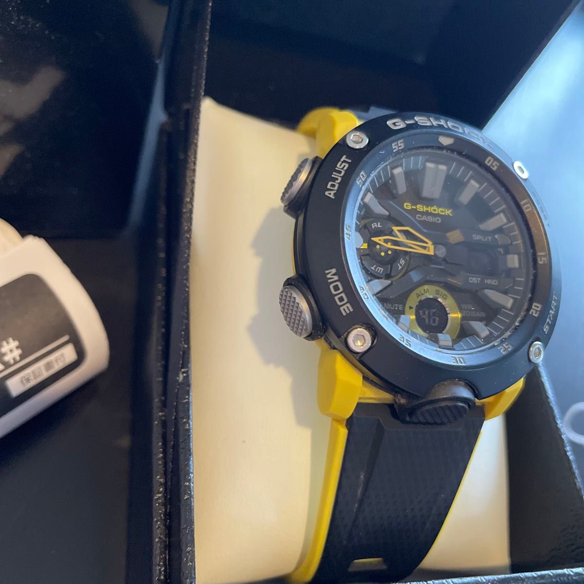 CASIO G-SHOCK カシオ 腕時計 ジーショック 稼働品　メンズ　腕時計　黄色 5590