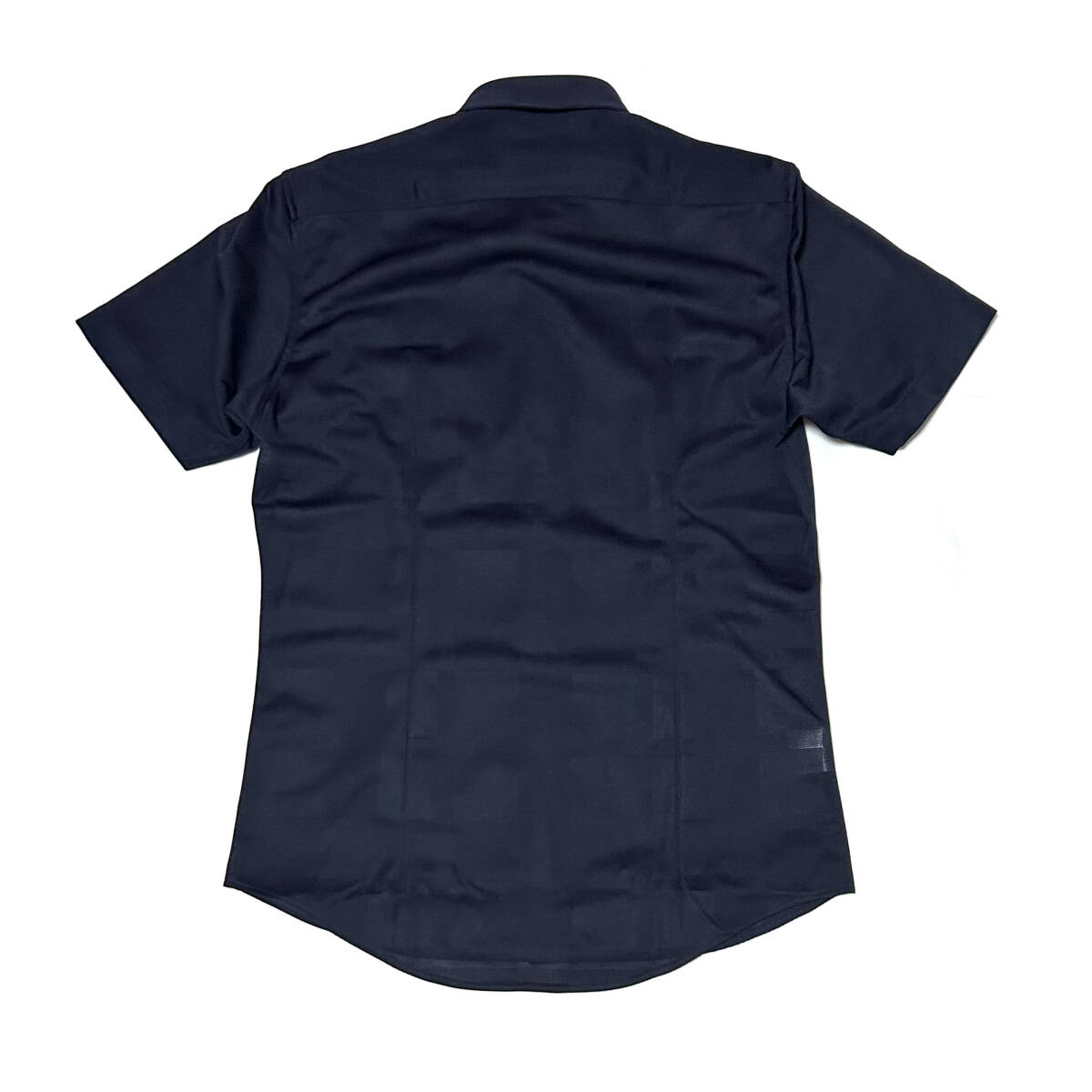 新品 定価20900円 Mサイズ ブラックレーベルクレストブリッジ シャドー チェック ジャージー ボタンダウンシャツ ネイビー 51L89-140 紺の画像2