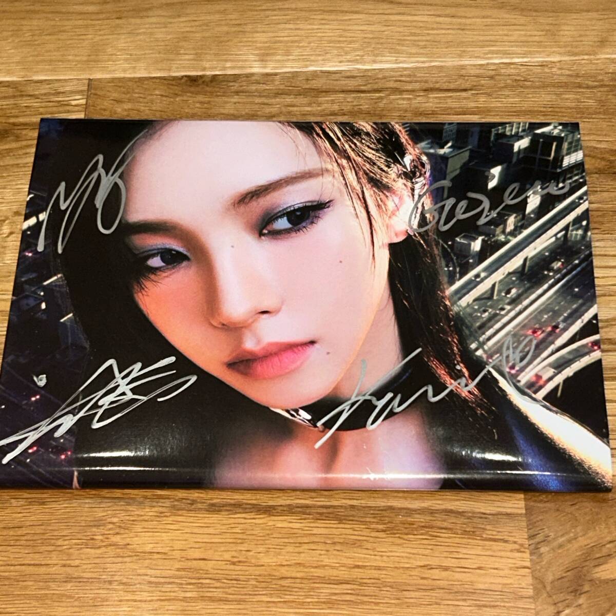 aespa◎韓国4thミニアルバム「Drama」Giant ver.CD(カリナver.)◎直筆サインの画像1