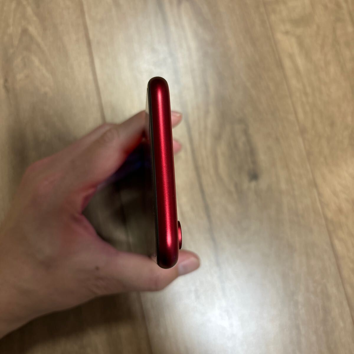 美品送料無料 iPhoneXR RED 128GB (MT0N2J/A) SIMロック解除済み　付属品(イヤホン、ACアダプタ、USBケーブル)付き　バッテリー87%_画像9