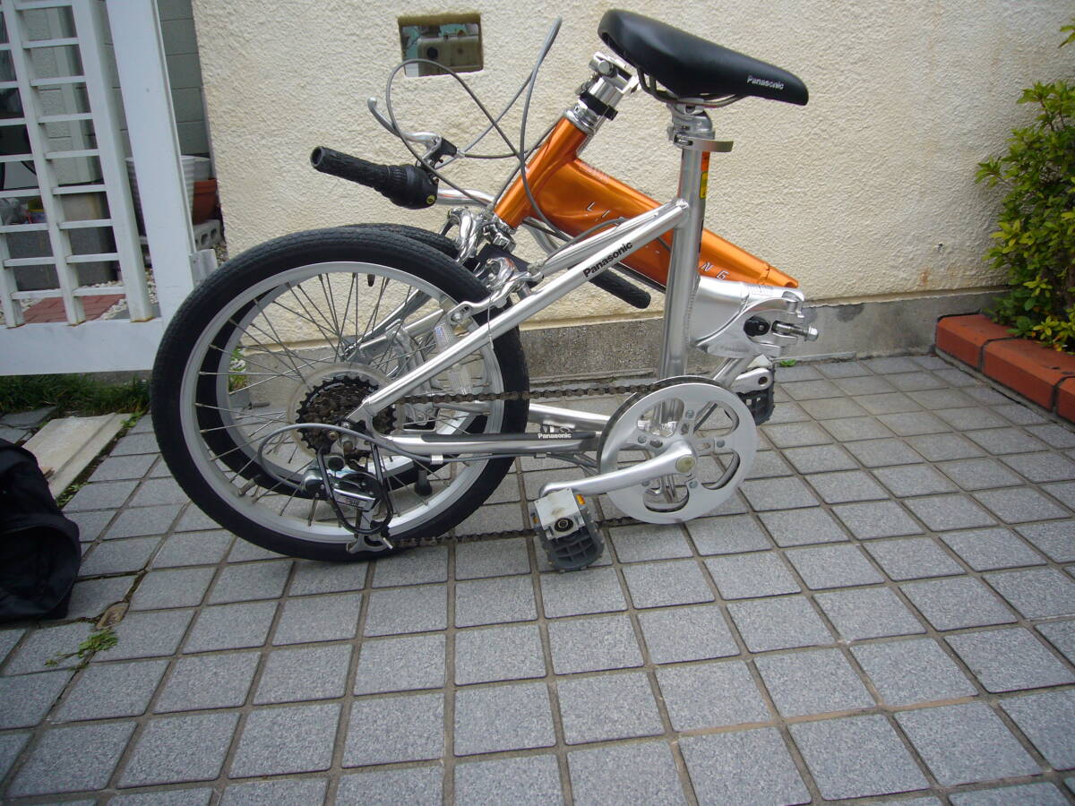 パナソニック ライトウイング B-TW872 折りたたみ自転車の画像4