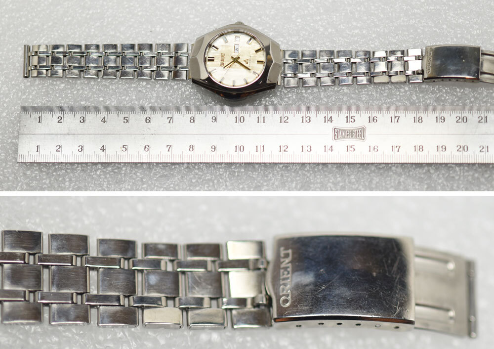1969年～ オリエント クロノエース メキシカン ホワイトダイヤル ビンテージ 自動巻き 腕時計の画像8