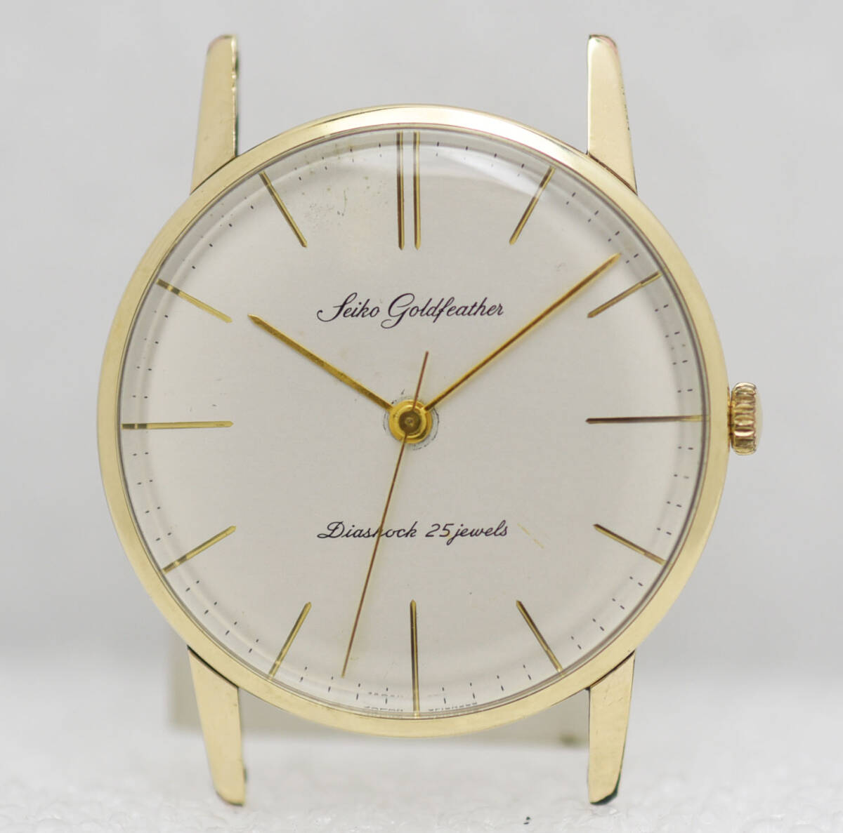 1960年 セイコー コールドフェザー 薄型高級品 25石 ビンテージ 手巻き 腕時計の画像1
