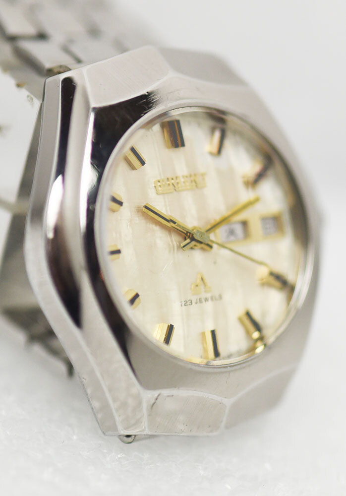 1969 год ~ Orient Chrono Ace meki олень n белый dial Vintage самозаводящиеся часы наручные часы 