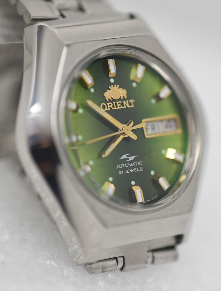 1973 год ~ Orient Hiace серия .. цвет градация dial Vintage самозаводящиеся часы наручные часы 