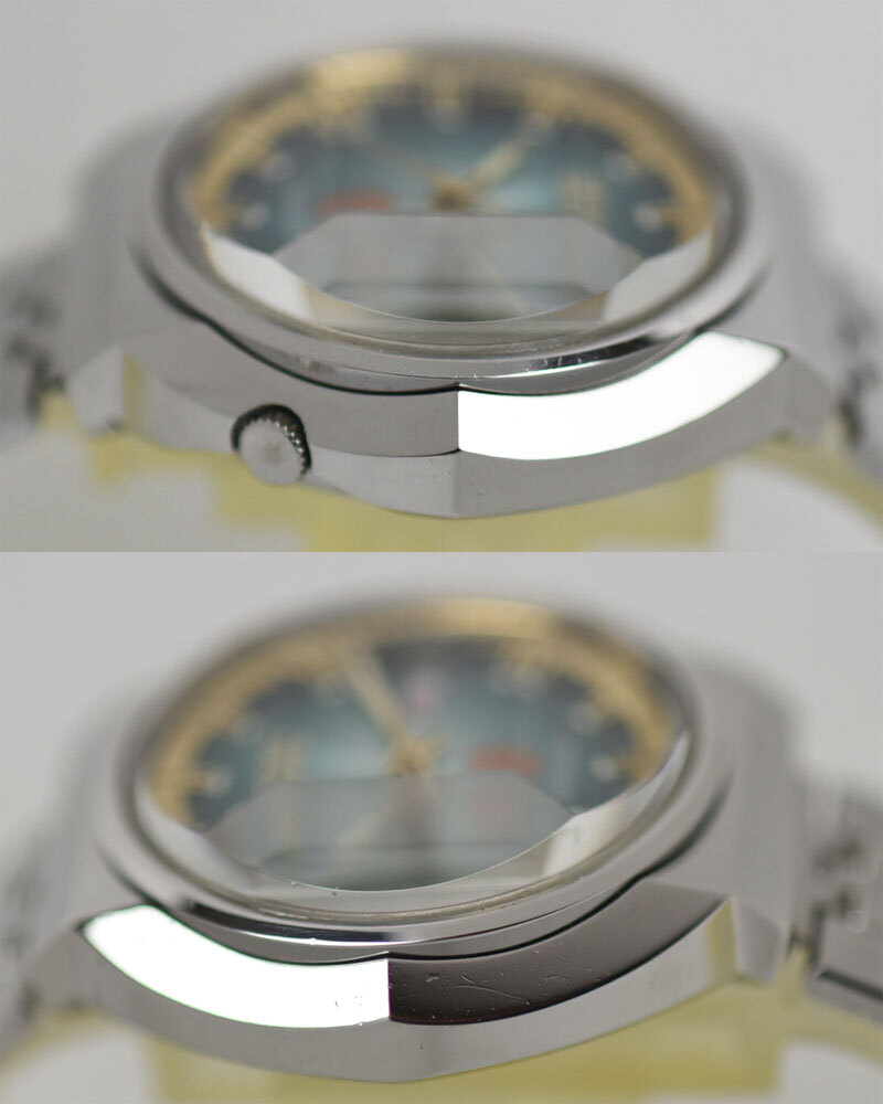 1972年 セイコー アドバン カットガラス 6106-7570 25石 ビンテージ 自動巻き 腕時計の画像4