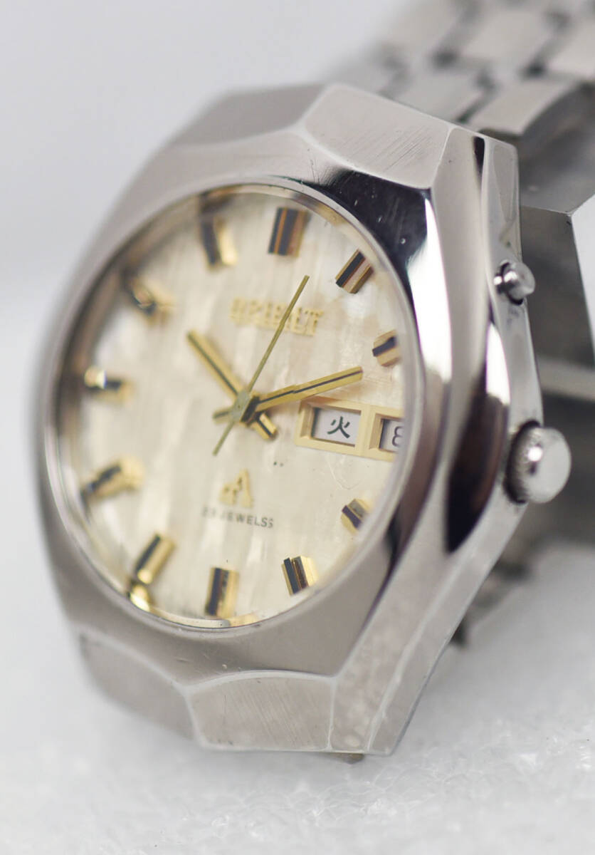 1969年～ オリエント クロノエース メキシカン ホワイトダイヤル ビンテージ 自動巻き 腕時計の画像2