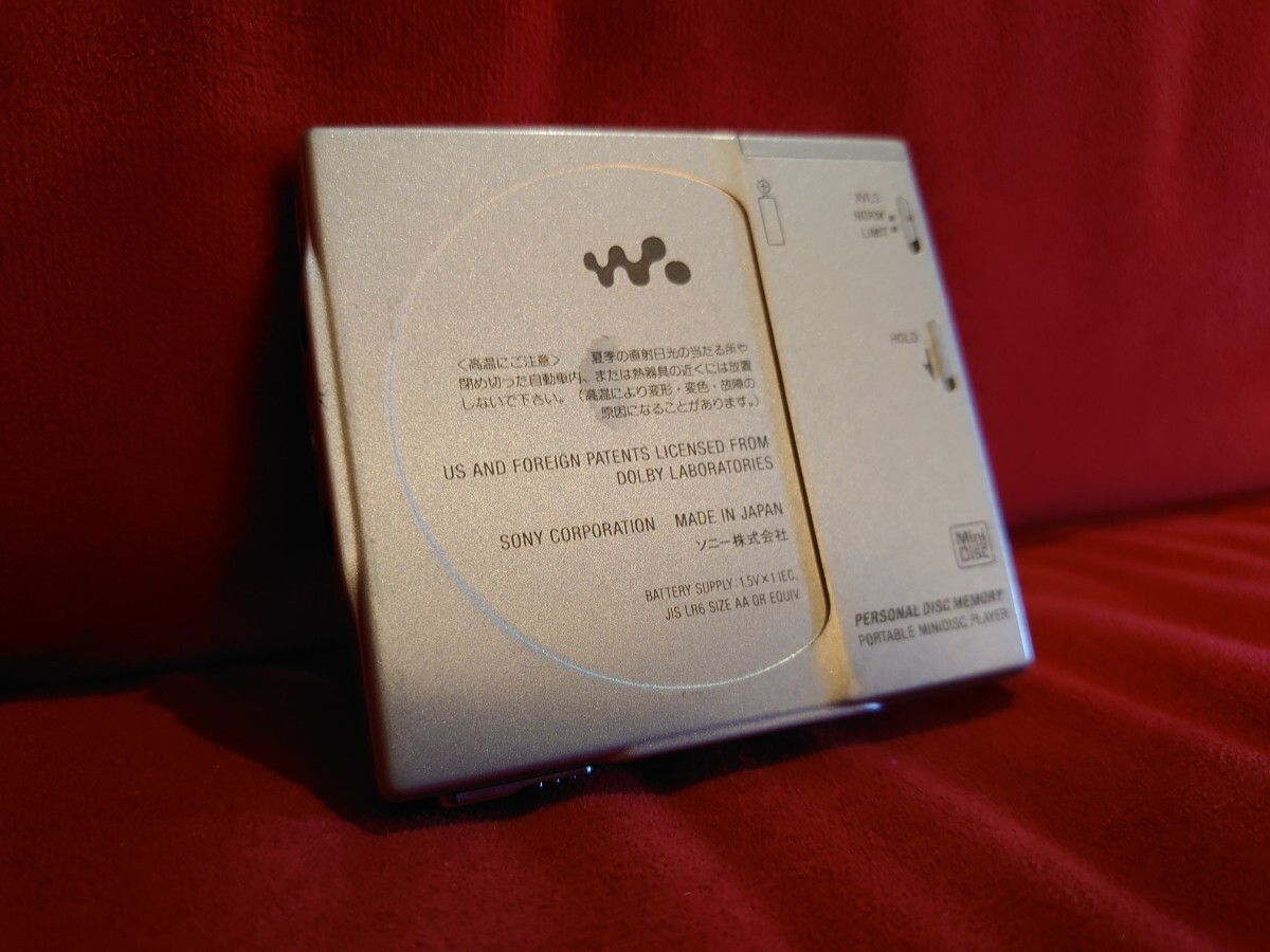 【SONY】MZ-E900 MD WALKMAN PORTABLE MD PLAYER MDLP ソニー　ウォークマン　ポータブル　MDプレーヤー 