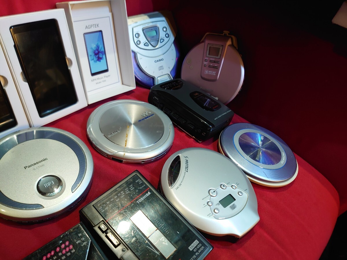 【SONY Panasonic SHARP TOSHIBA 他】ジャンク まとめ売り 大量 27台 PORTABLE CD MD カセット MP3 プレーヤー ICレコーダー WALKMAN の画像5