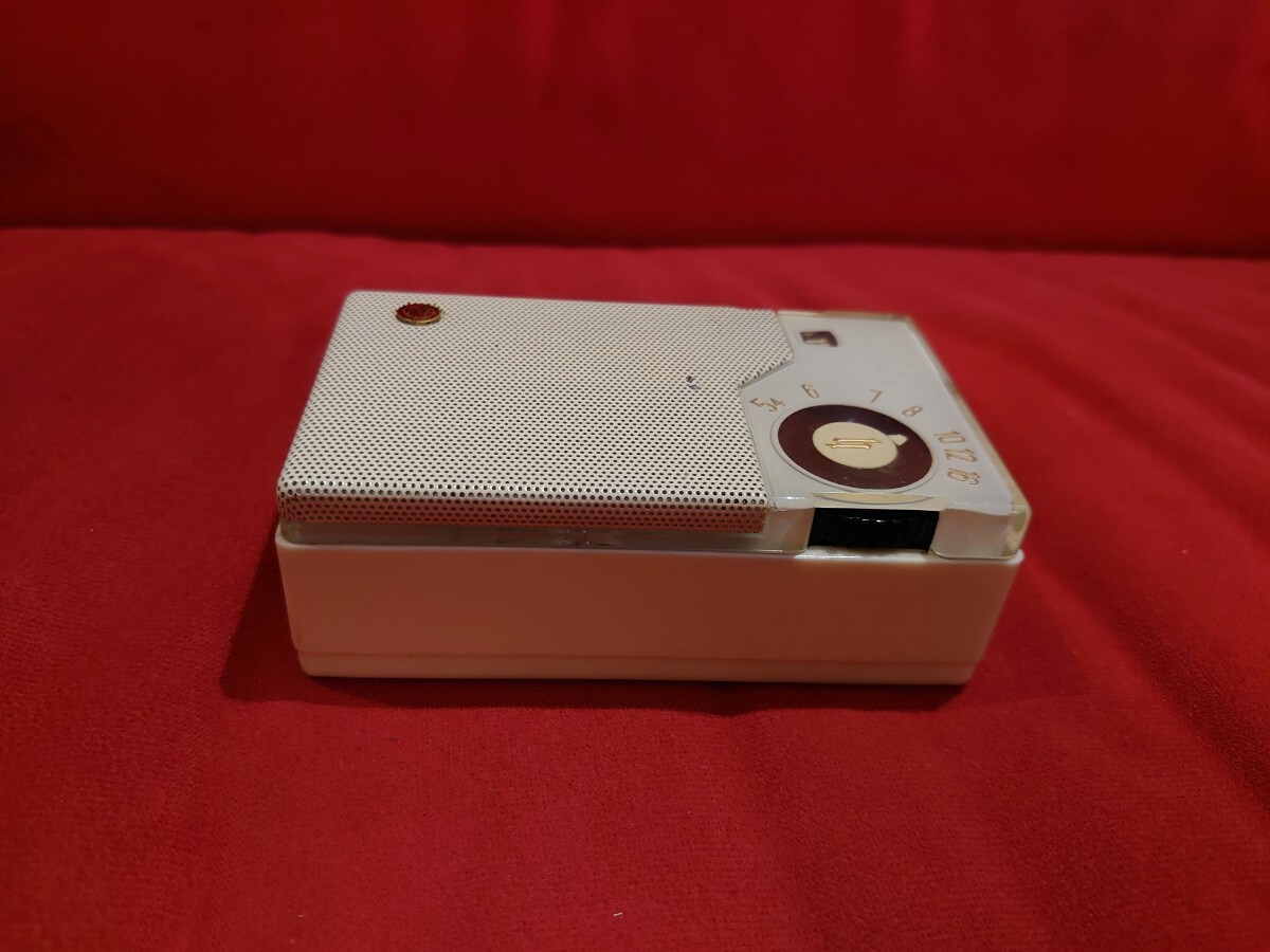 【HITACHI】TH-666 Vintage TRANSISTOR RADIO 日立 レトロ トランジスタ ラジオの画像2