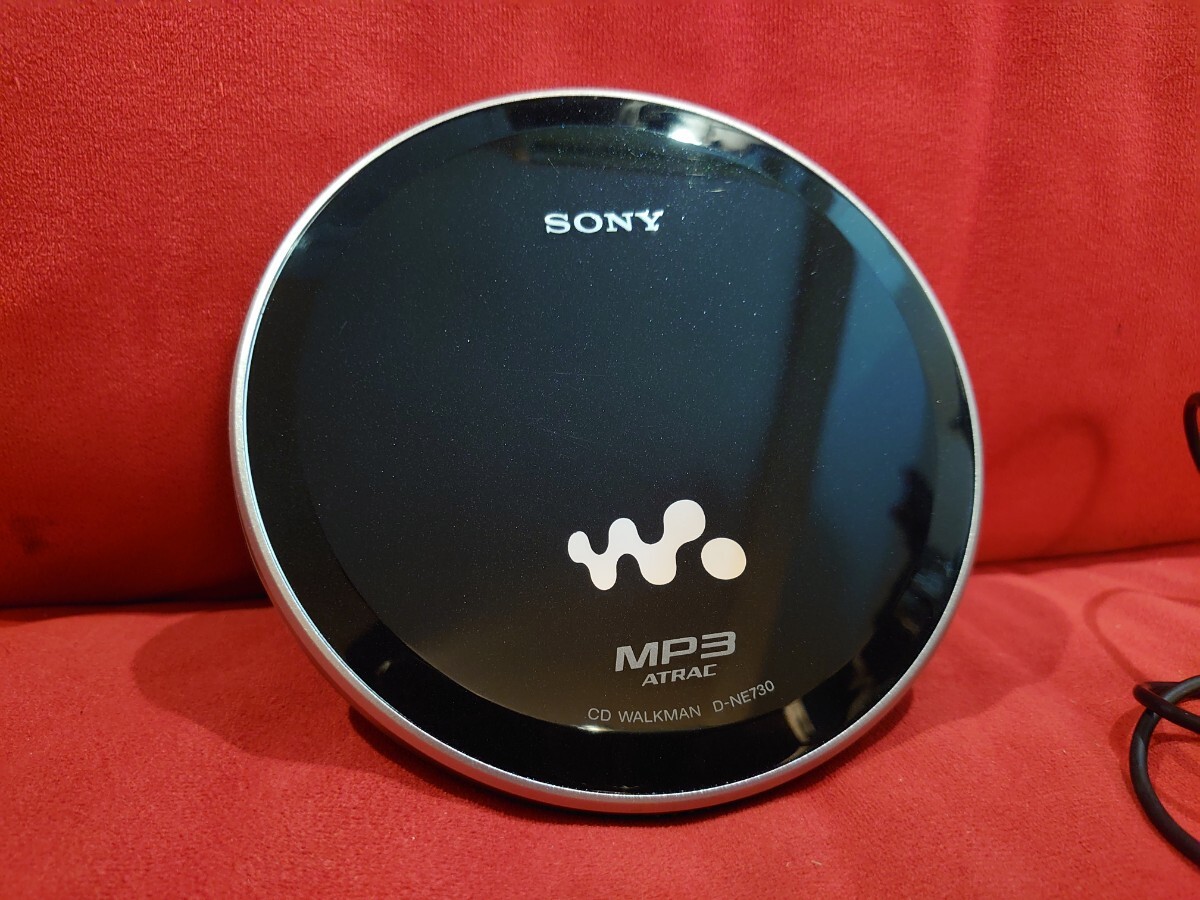 【SONY】D-NE730 CD WALKMAN PORTABLE CD PLAYER RM-MC53EL ソニー CD ウォークマン ポータブル CDプレーヤー リモコン_画像9