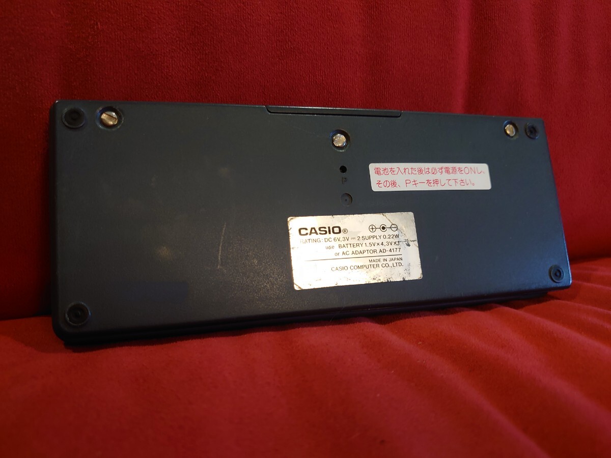 【CASIO】Z-1GR 16Bit PC POCKET COMPUTER ジャンク ポケコン カシオ ポケットコンピュータ プログラム電卓 電卓 