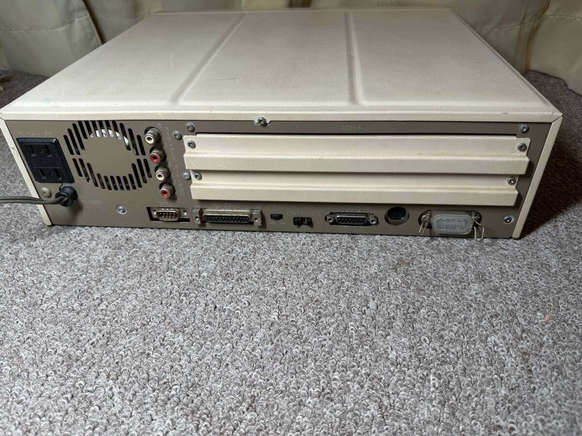 NEC PC-8801 MA 2HD本体＋PC-KD854ｎモニター＋NEC PC-8801キーボード 3点セットの画像5