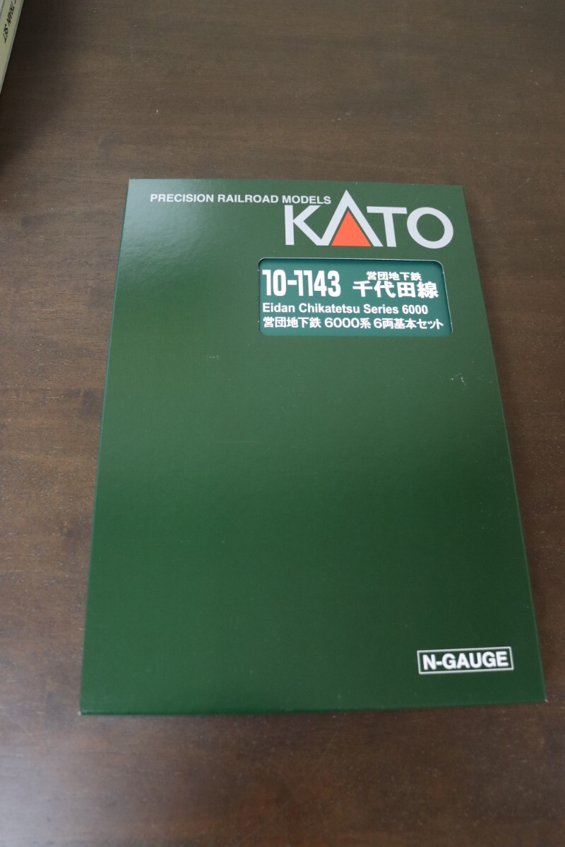 KATO 10-1143 営団地下鉄千代田線6000系6両セット_画像1