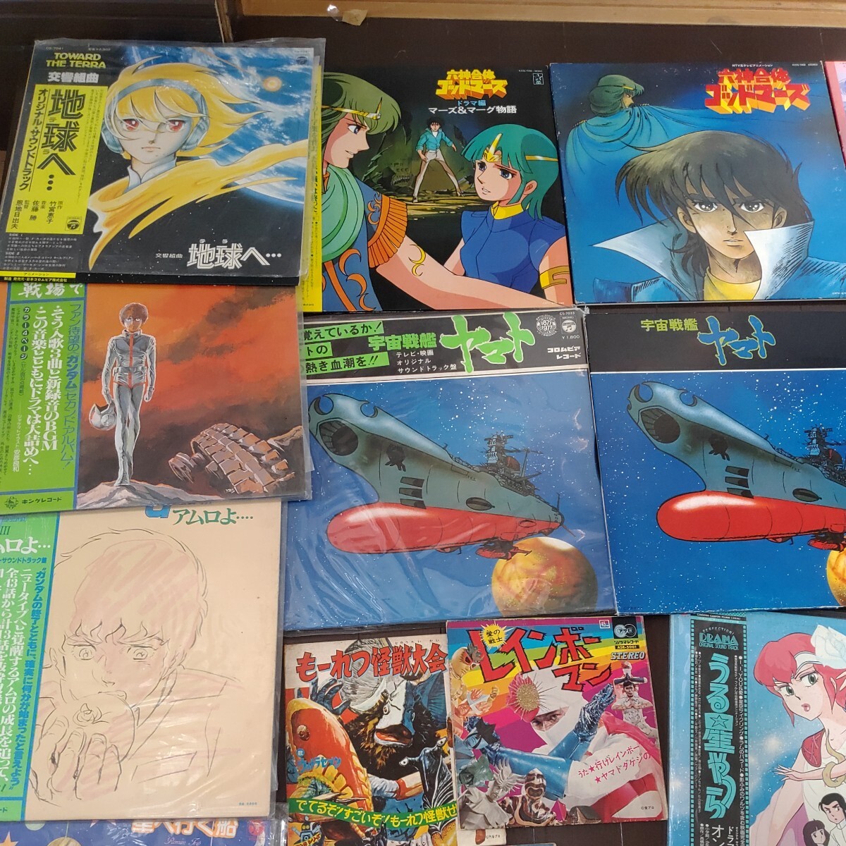 1 jpy anime song anime record anime relation EP LP summarize approximately 20 sheets and more Yamato ... Chan i Caro s Gamera meg Chan Gundam other 