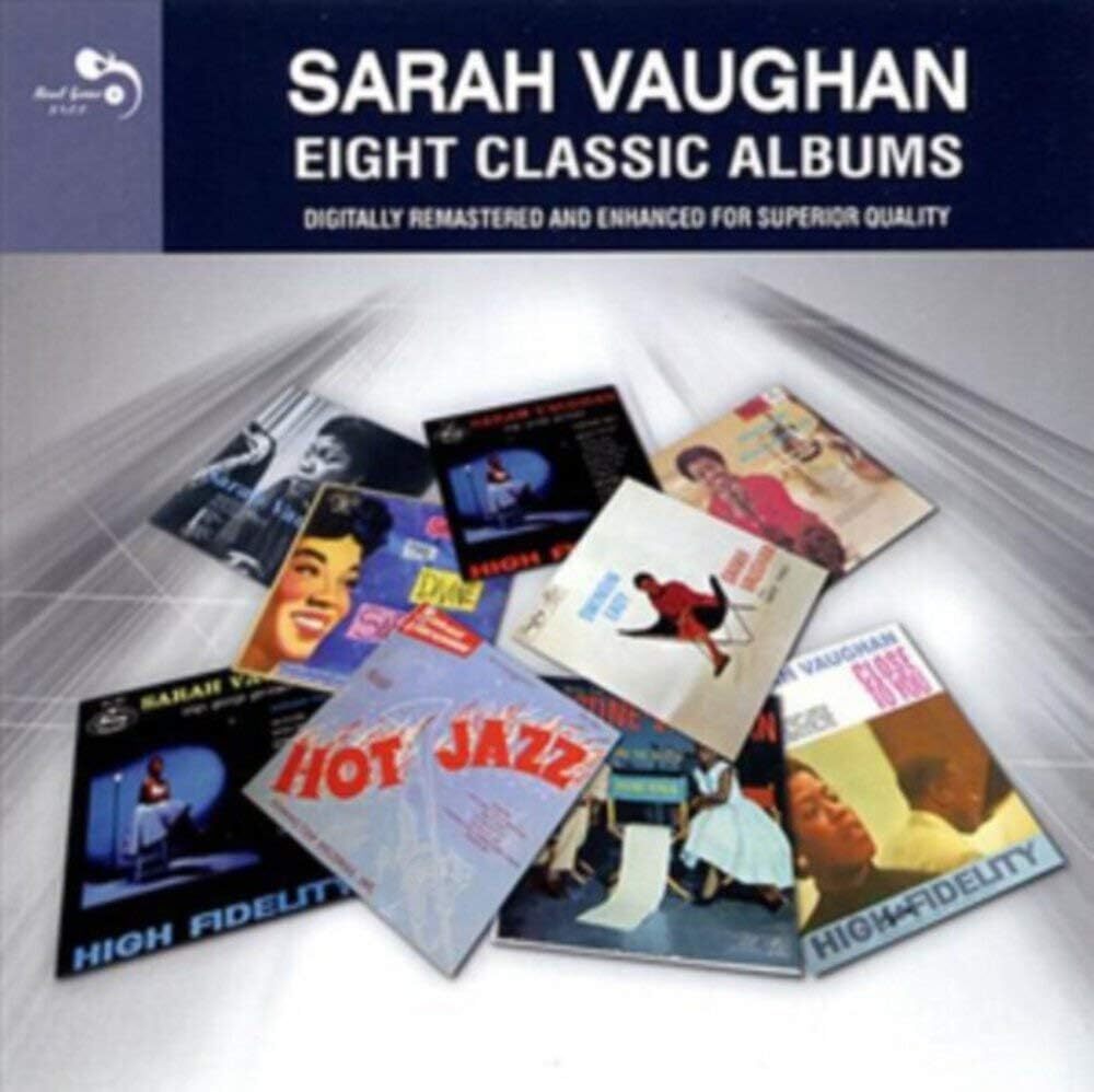 廃盤 ジャズ Sarah Vaughan: Eight Classic Albums サラ・ボーン 4枚組 伸びのある歌声 縦横無尽な歌唱力 駄曲なしの最高傑作_画像1