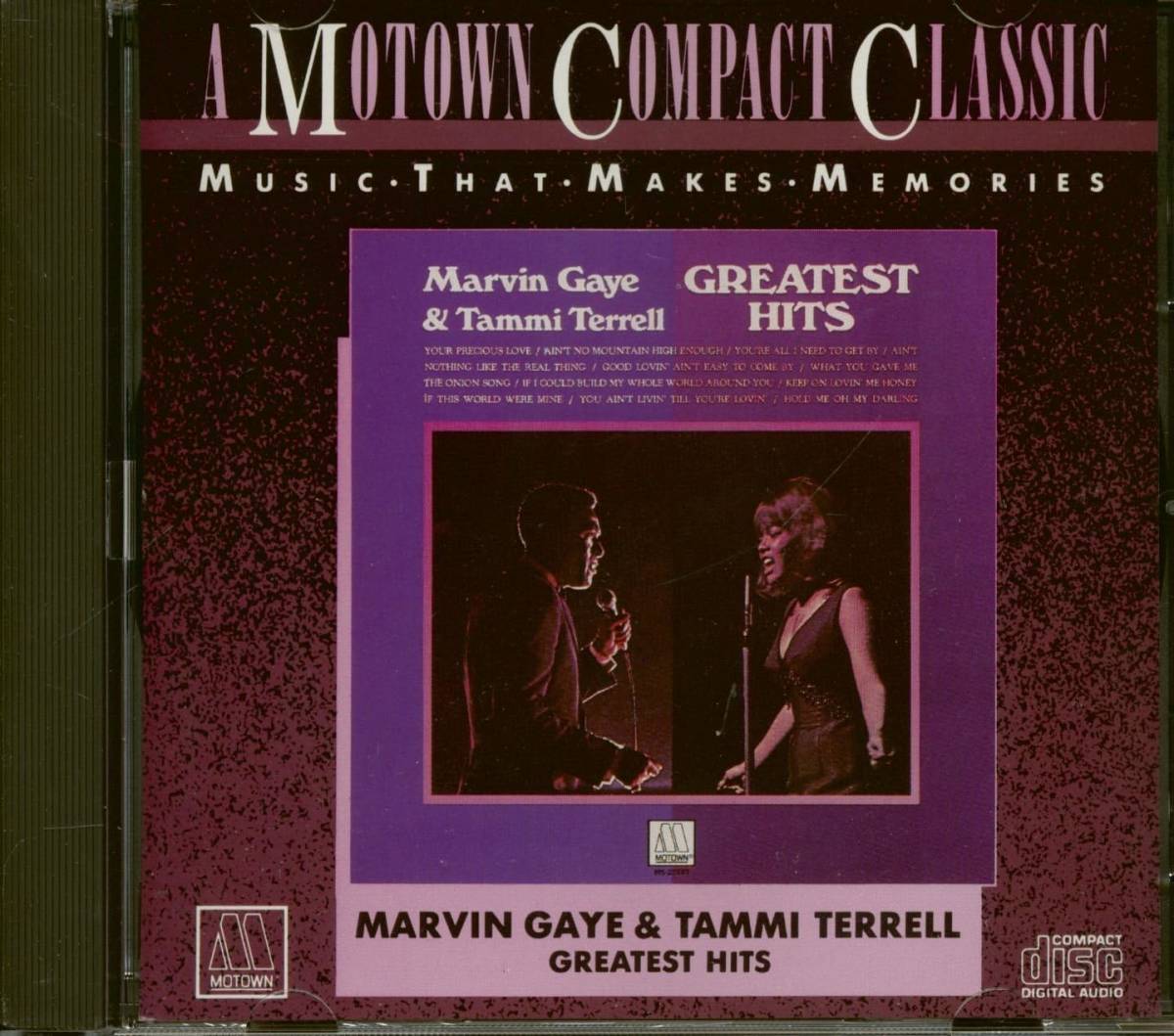 廃盤 R＆B SOUL Marvin Gaye and Tammi Terrell: Greatest Hits カリスマデュオの凄さがわかる スィートなラブソングが聴くものを包む_画像1