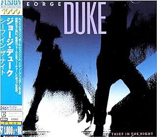 貴重廃盤 GEORGE DUKE Thief in the Night ジョージ・デューク  日本国内盤帯付 24ビット・デジタル・リマスタリング の画像1