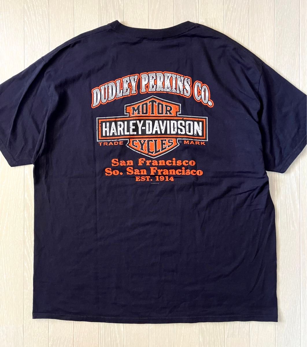 HARLEY DAVIDSON ハーレーダビッドソン　Tシャツ　made in HONDURAS 半袖 半袖Tシャツ ロゴプリント