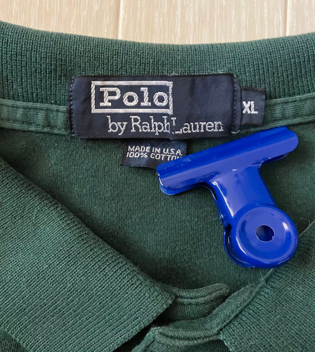 Polo by Ralph Lauren ポロ ラルフローレン　ポロシャツmade in USA POLO RALPH 半袖