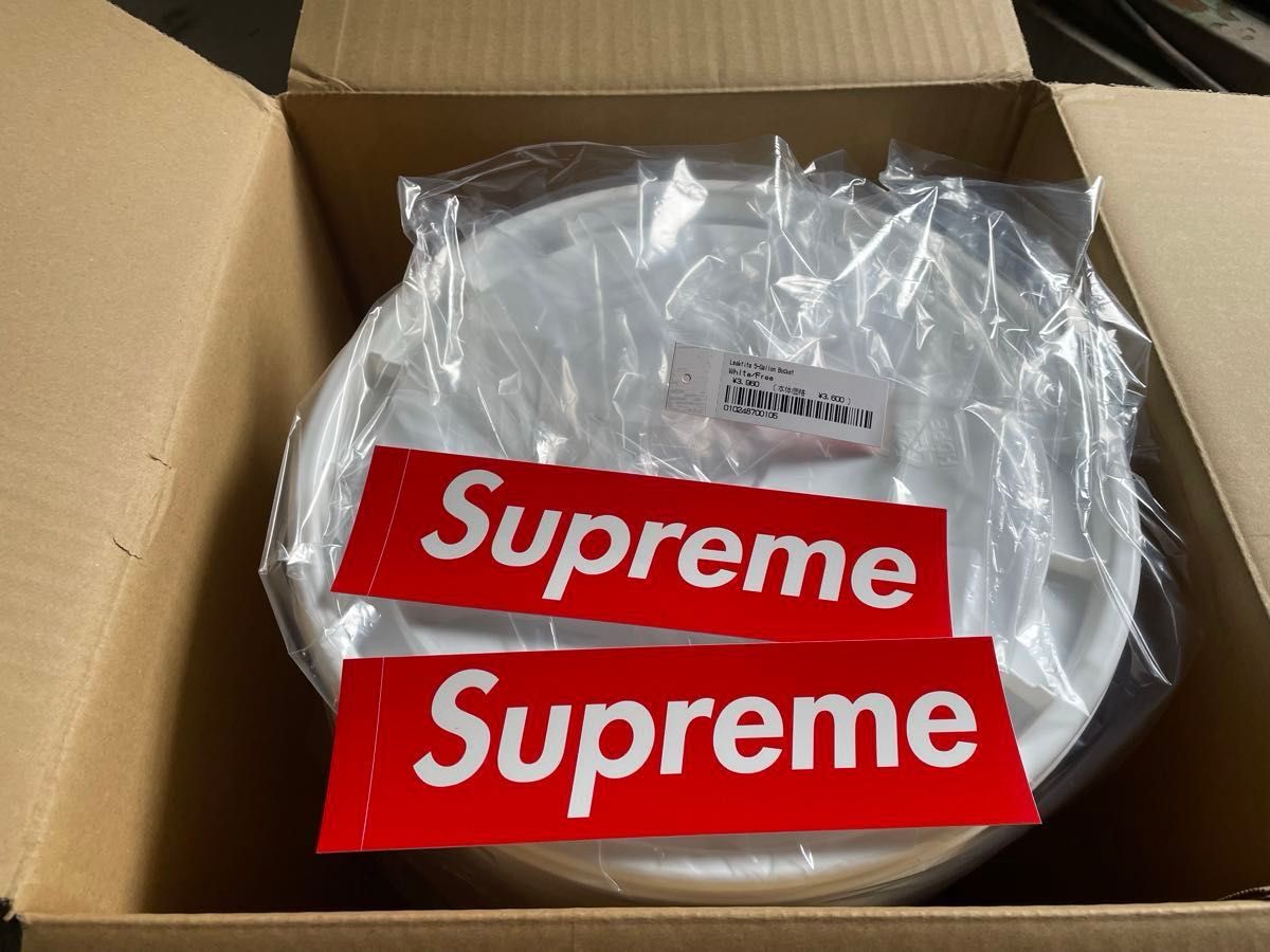 新品】Supreme 24SS Leaktite 5-Gallon Bucket シュプリーム 新品】Supreme 24SS Leaktite 5-Gallon Bucket シュプリーム