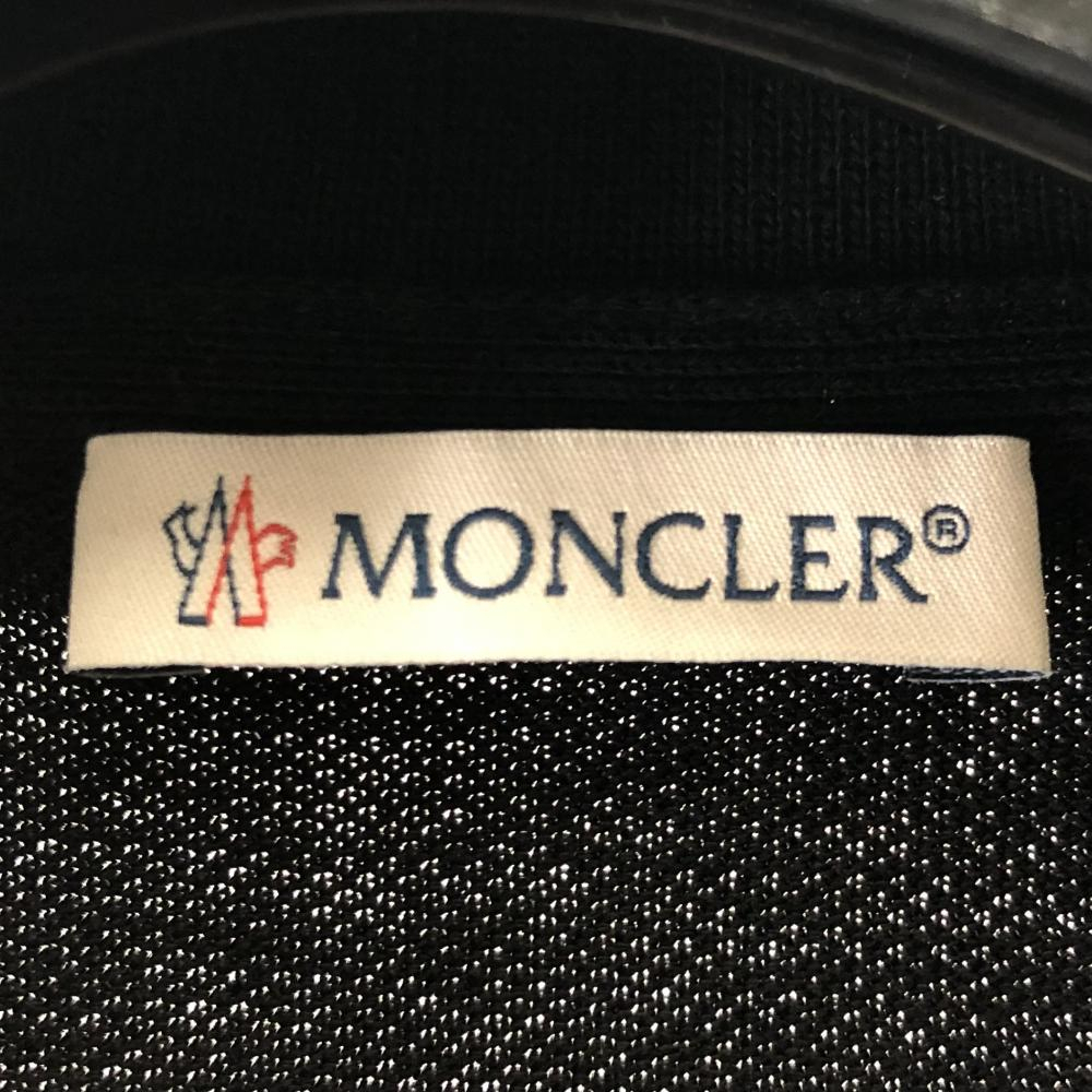 [ б/у ]MONCLER RN116347 рубашка-поло черный размер XS Moncler [240017618371]