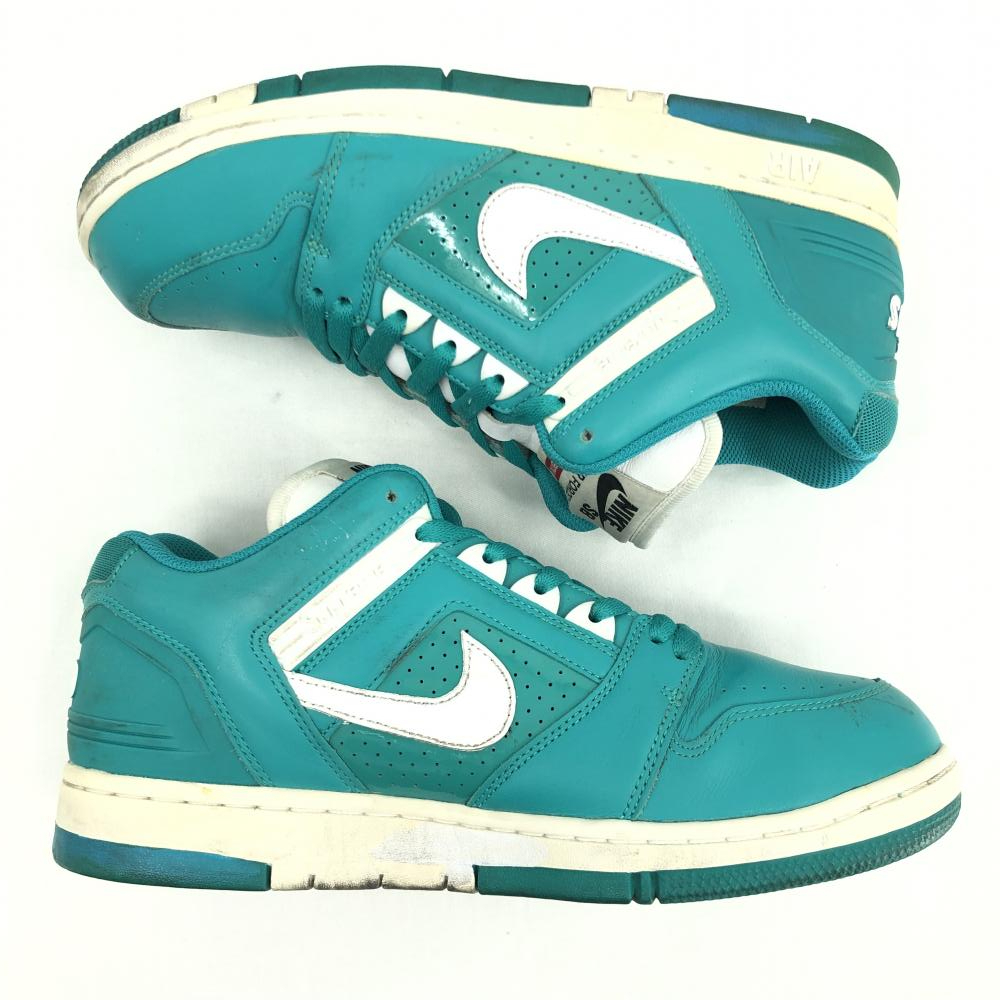 【中古】NIKE SB AIR FORCE 2 LOW SUPREME AA0871-313 サイズ27.5cm ナイキ[240017619752]_画像4