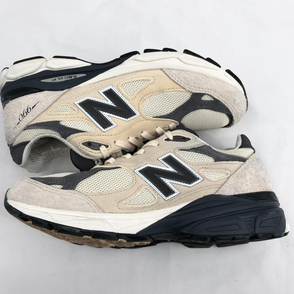 【中古】New Balance 990V3 Moonbeam　m990ad3　25.5cmニューバランス 990V3 ムーンビーム[240017616914]_画像4