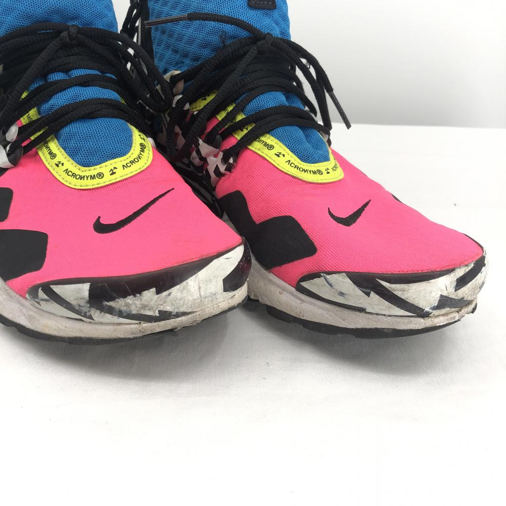 【中古】ACRONYM × Nike Air Presto Mid Hyper Pink　26cmアクロニウム × ナイキ エアプレスト ミッド ハイパーピンク[240017622892]_画像10