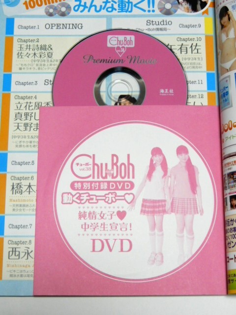 中古雑誌　chu-boh vol.38 チューボー　38　付属DVD付_画像3