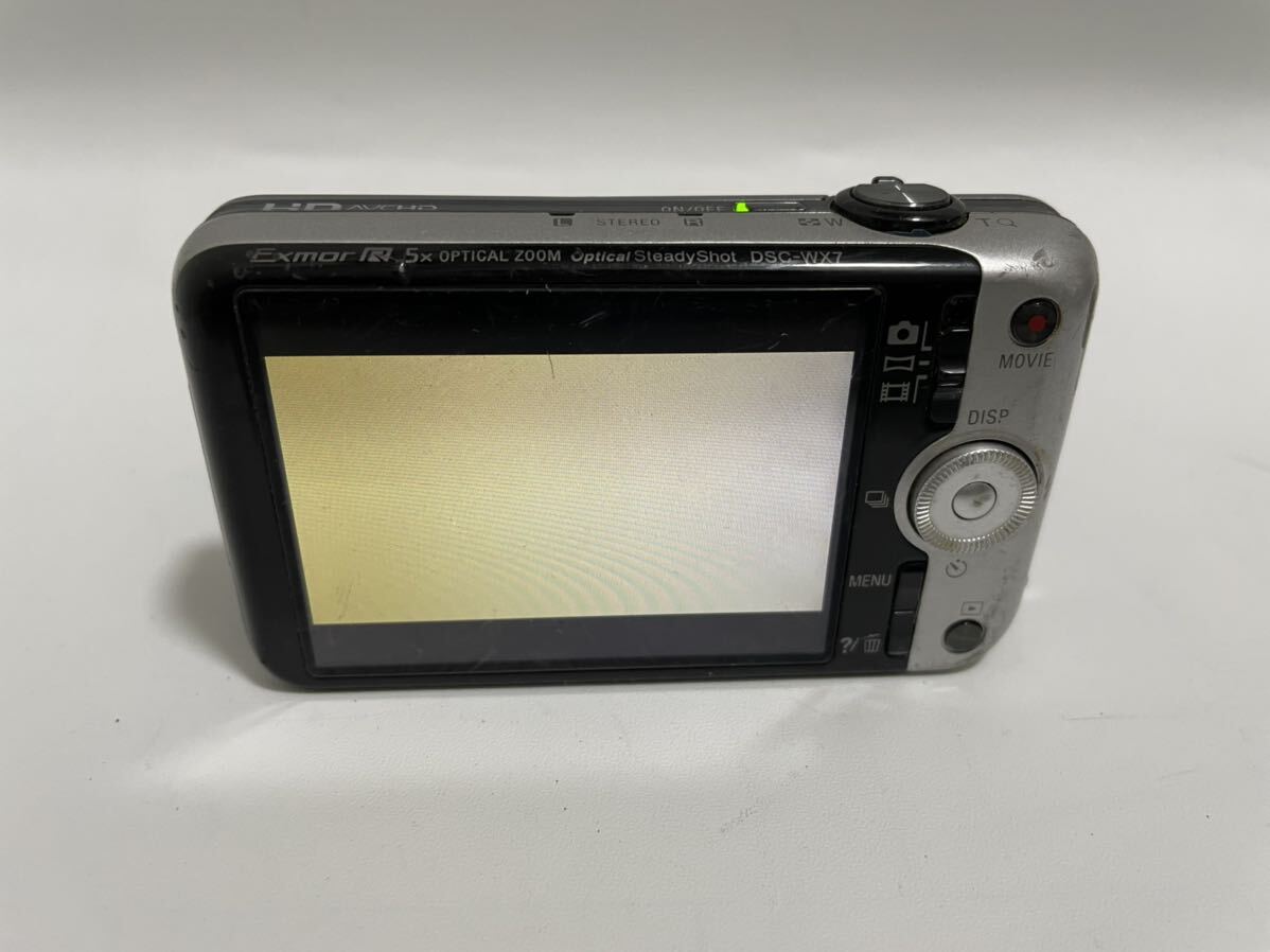 動作品 デジタルカメラ SONY DSC-WX7 コンパクトデジタルカメラ デジカメ _画像2