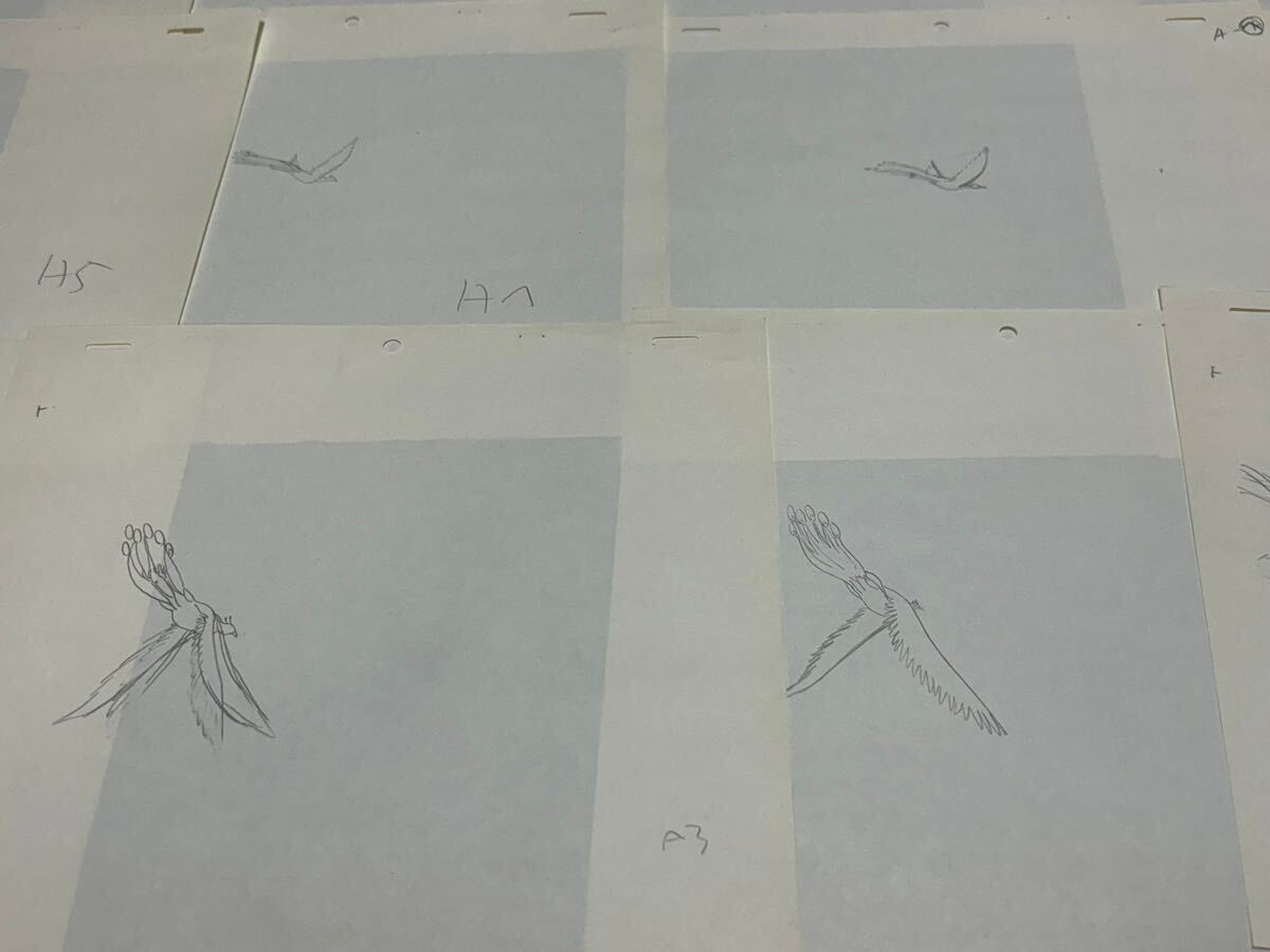 「まえがみ太郎」 日本アニメーション1979年作品 直筆の原画/動画/リテーク指示動画など  まえがみ太郎15 の画像3