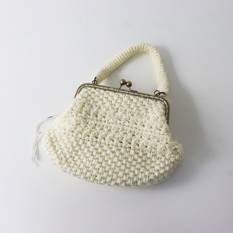 ビリティス ディセッタン Bilitis dix-sept ans　Crochet Hand Bag クロシェハンドバッグ /アイボリー【2400013835985】_画像2