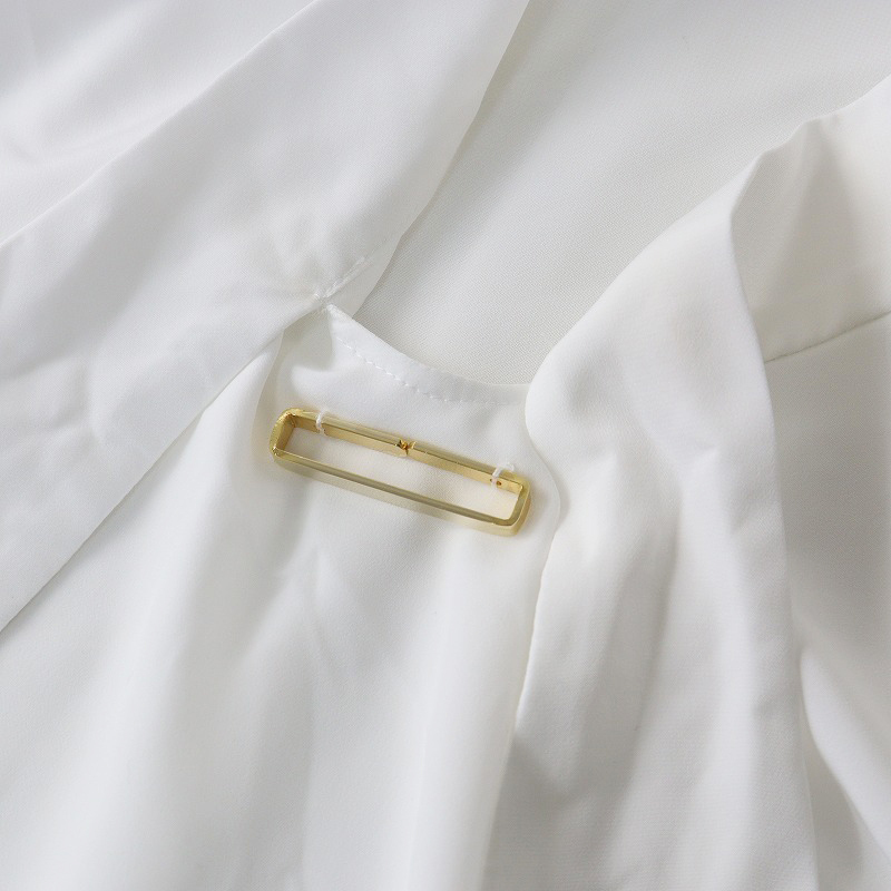  pin   ключ ＆... PINKY&DIANNE  металлический    планка ... 38/ белый   рубашка    вершина ...【2400013836418】