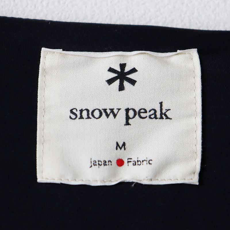 メンズ スノーピーク snow peak Flexible Insulated Cardigan M FG ノーカラージャケット M/ブラック【2400013825375】の画像8