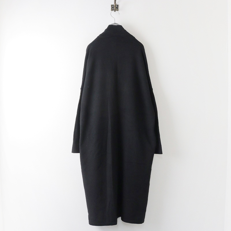  unused a Pal tomone- piece Today oAP STUDIO CAWkau knitted gown cardigan coat / black [2400013841610]
