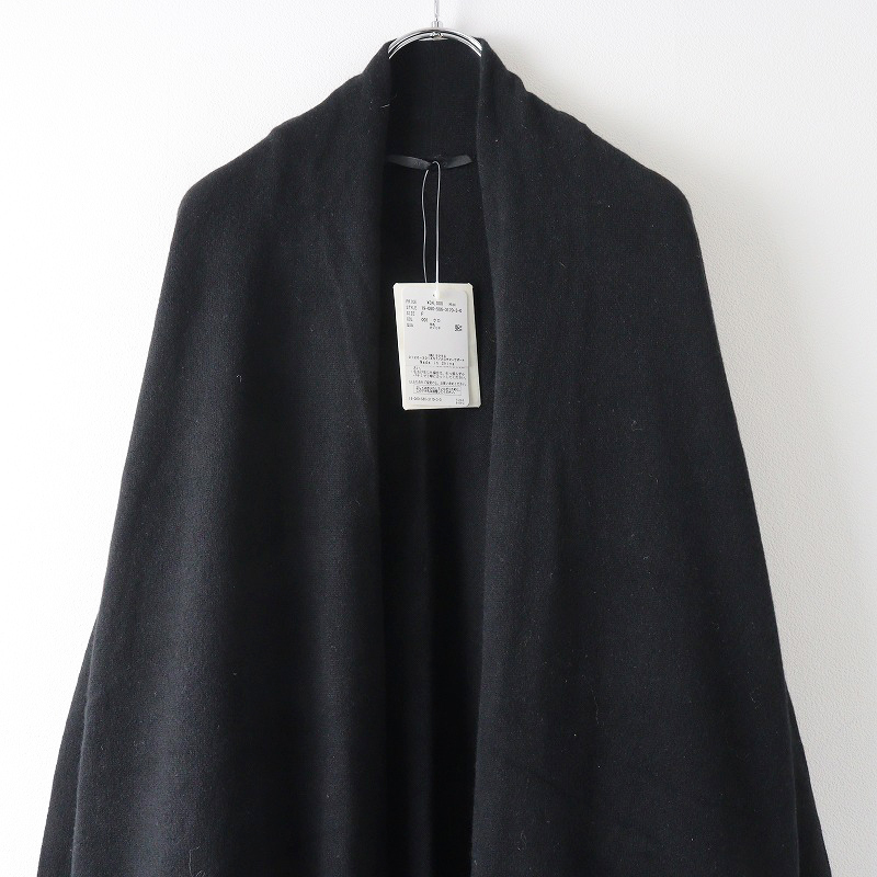  unused a Pal tomone- piece Today oAP STUDIO CAWkau knitted gown cardigan coat / black [2400013841610]
